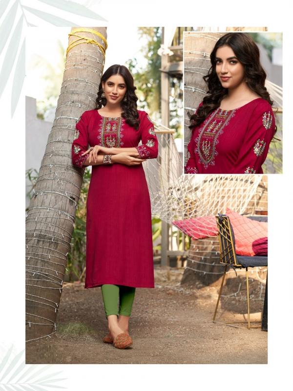 Colourpix Kit Kat Vol 2 Fancy Wear Long Kurti Collection